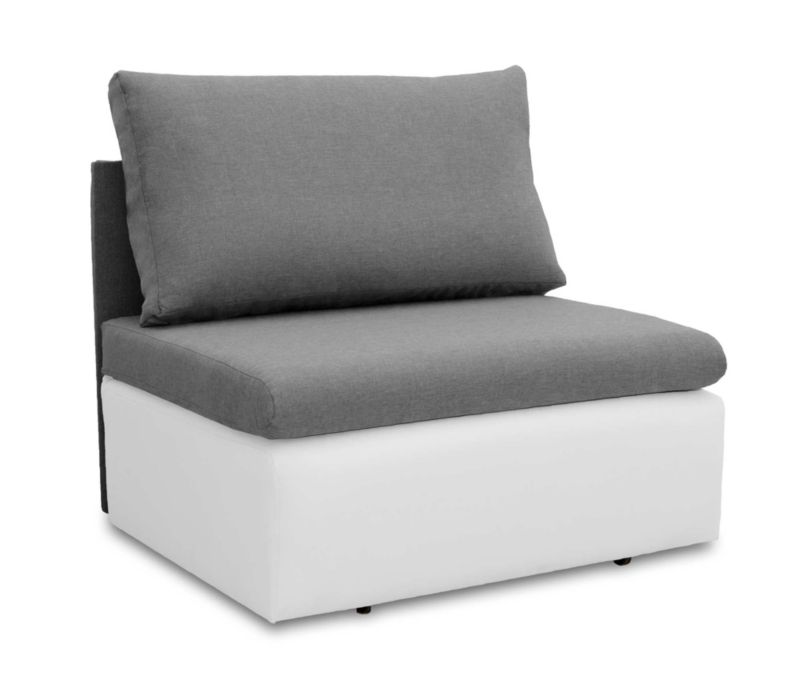 Sofa jednoosobowa Bonni Toledo Szary/Biały 1 szt.