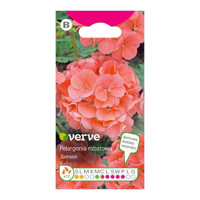 Nasiona pelargonia Salmon F Verve