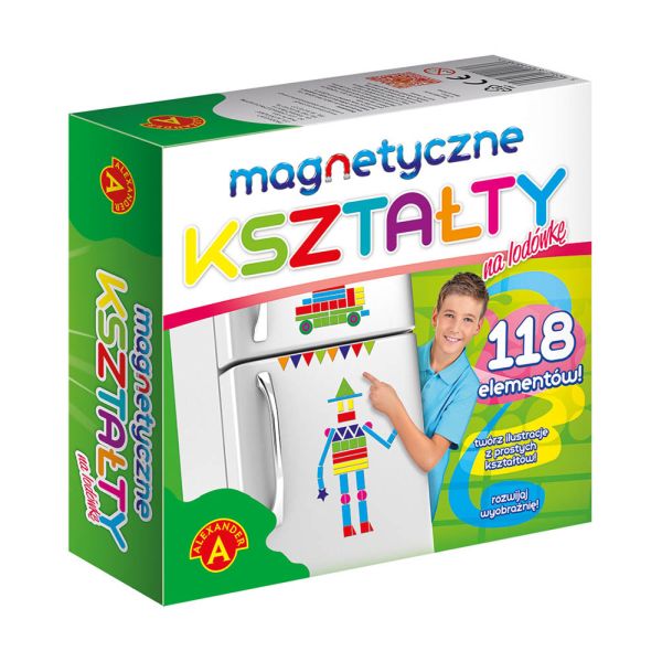 Alexander Magnetyczne Kształty na Lodówkę -układnka magnetyczna