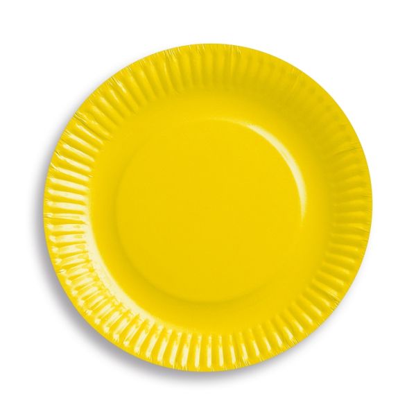 TALERZE JEDNOKOLOROWE 18CM ŻÓŁTE