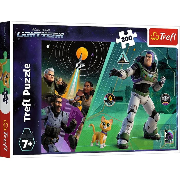 Puzzle 200 el. Przygody Buzza Astrala Trefl