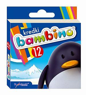 Kredki Bambino grafionowe 12 kolorów