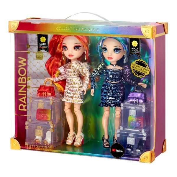 Lalki RAINBOW HIGH TWINS LAUREL & HOLLY