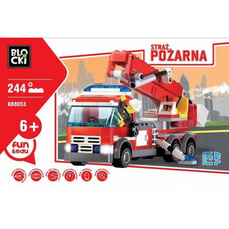 Klocki Blocki KB8053 STRAŻ POŻARNA 244 @
