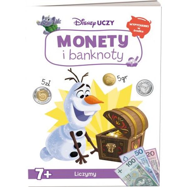 DISNEY UCZY Kraina Lodu. Monety i banknoty