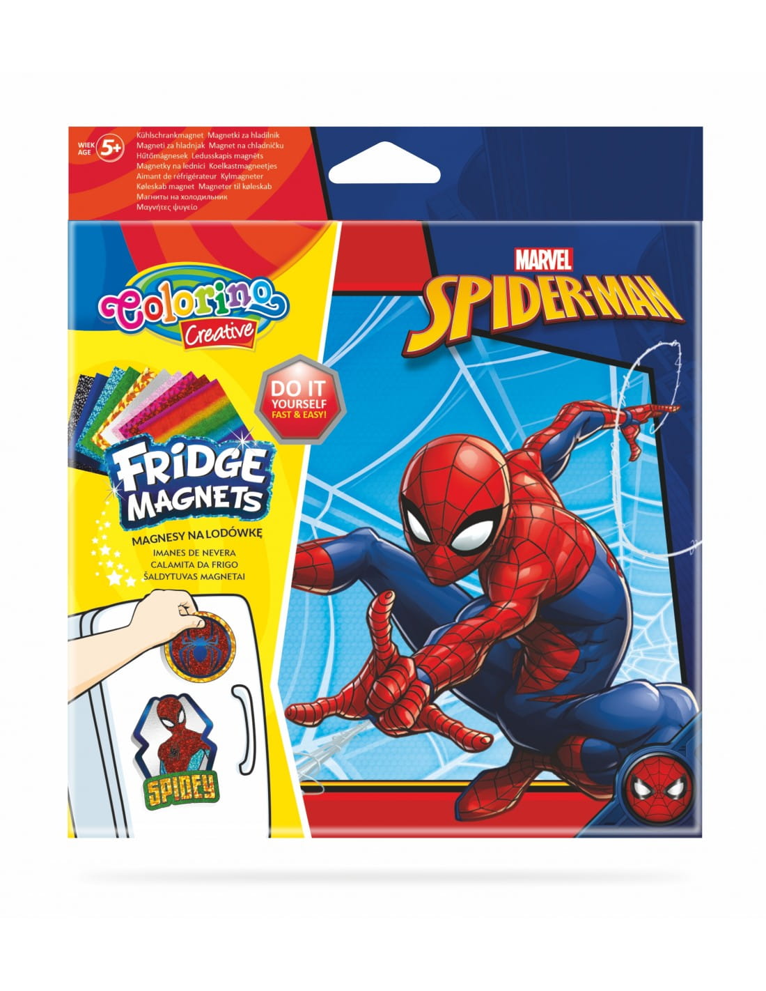DISNEY KIDS COLORINO - CREATIVE MAGNES NA LODÓWKĘ MIX 6 WZORÓW - DISPL