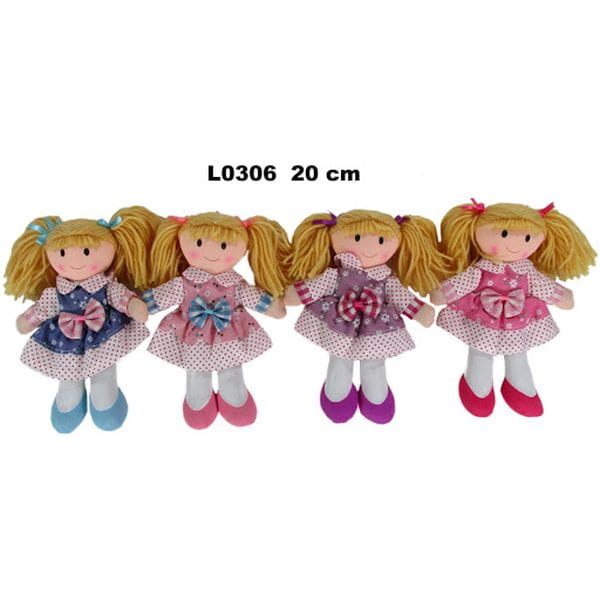 LALKA 4 ASST. 20 CM 156464