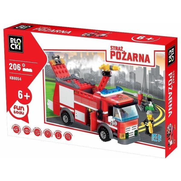 KLOCKI BLOCKI 206EL STRAŻ POŻARNA @