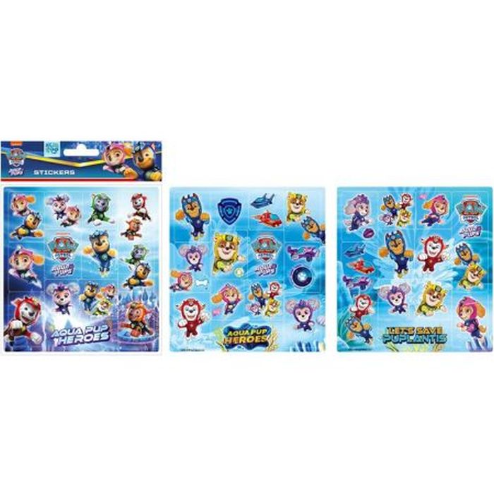 NAKLEJKI KWADRAT PAW PATROL AQUA STK PBH 1 1000