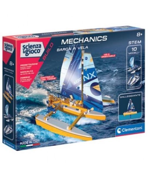 Labolatorium Mechaniki Pływający Trimaran Clementoni