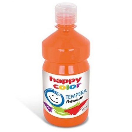 FARBA TEMPERA PREMIUM 0,5L POMARAŃCZOWA
