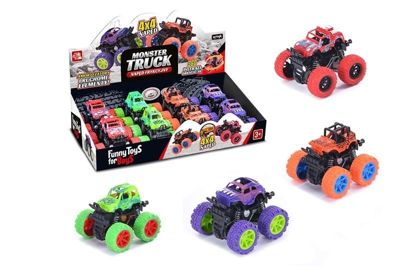 AUTO MONSTER TRUCK TOYS FOR BOYS 8 SZT/DISP