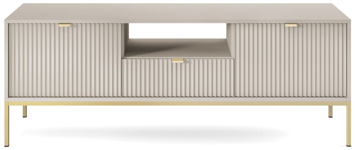 Nowoczesna szafka RTV 154 cm pod telewizor AVANTI cashmere