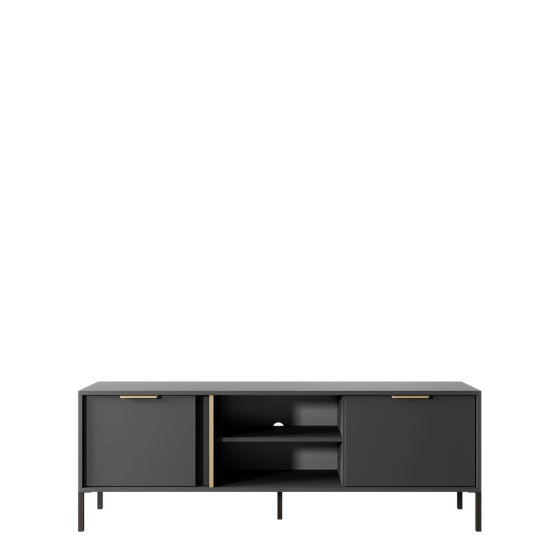 Szafka RTV 153 cm LECCE antracyt