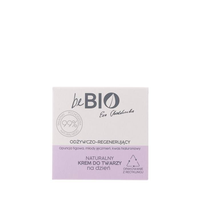 beBIO naturalny krem do twarzy odżywczo-regenerujący na dzień 50 ml