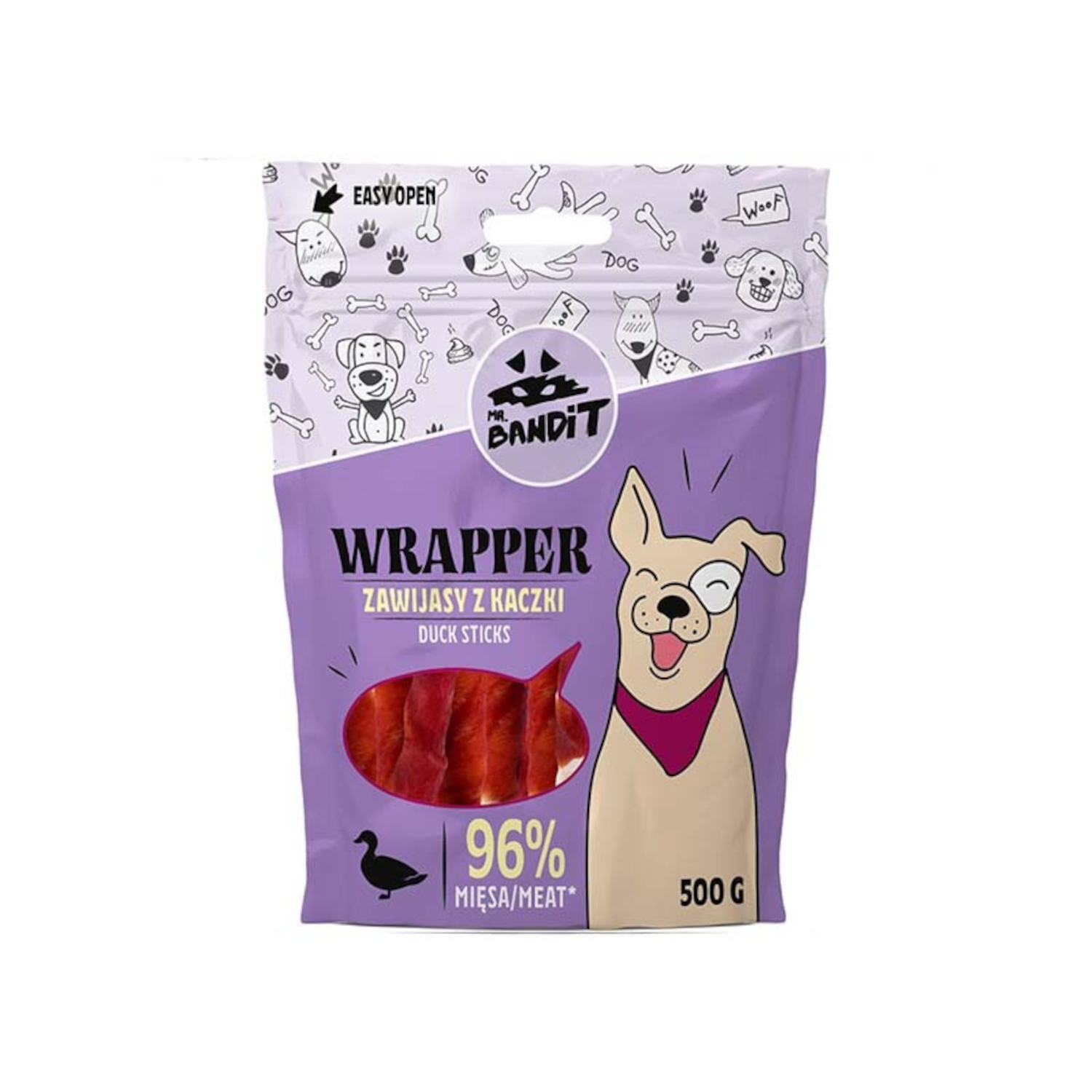MR. BANDIT WRAPPER - zawijas z kaczki 500g