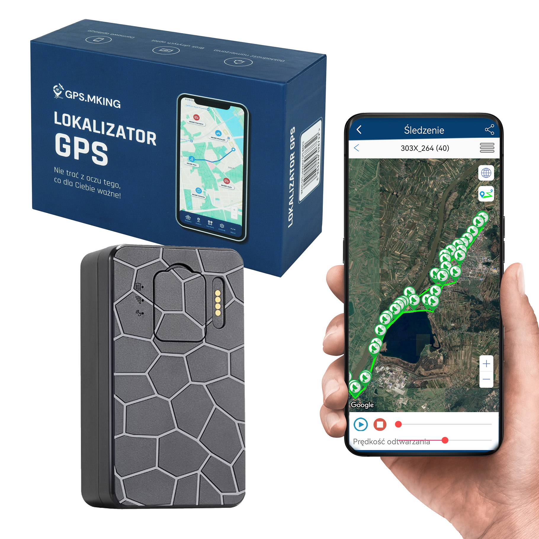 Lokalizator GPS 120 DNI 4G MAGNES ŚLEDZENIE PODSŁUCH MK50L