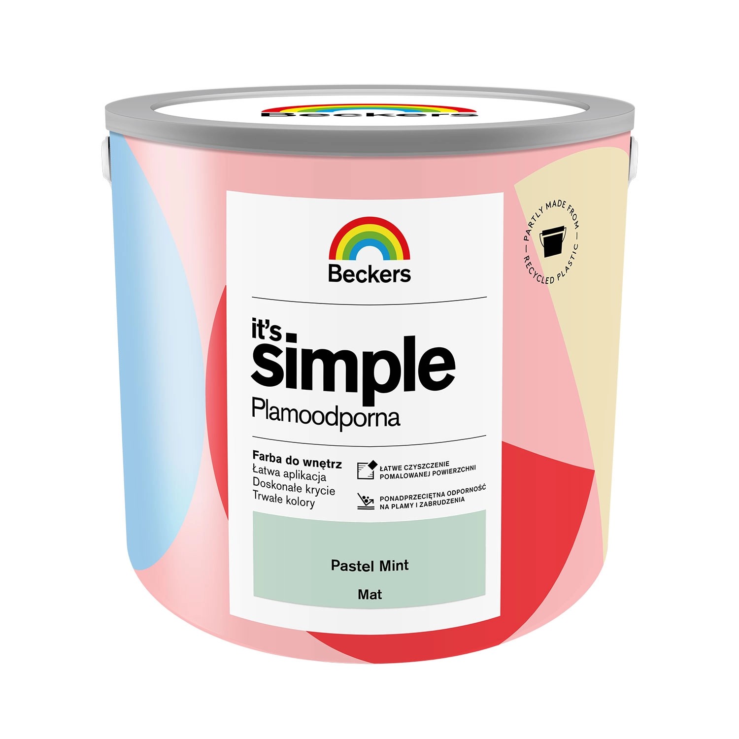 Farba Beckers It's Simple Pastel Mint 2,5l