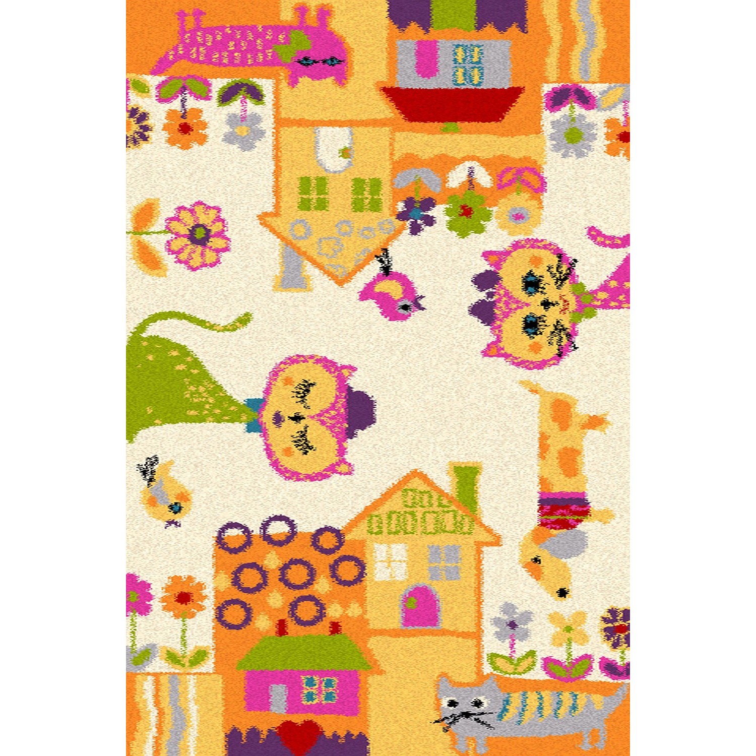 Dywan FUNKY AKI 80 x 120 cm krem