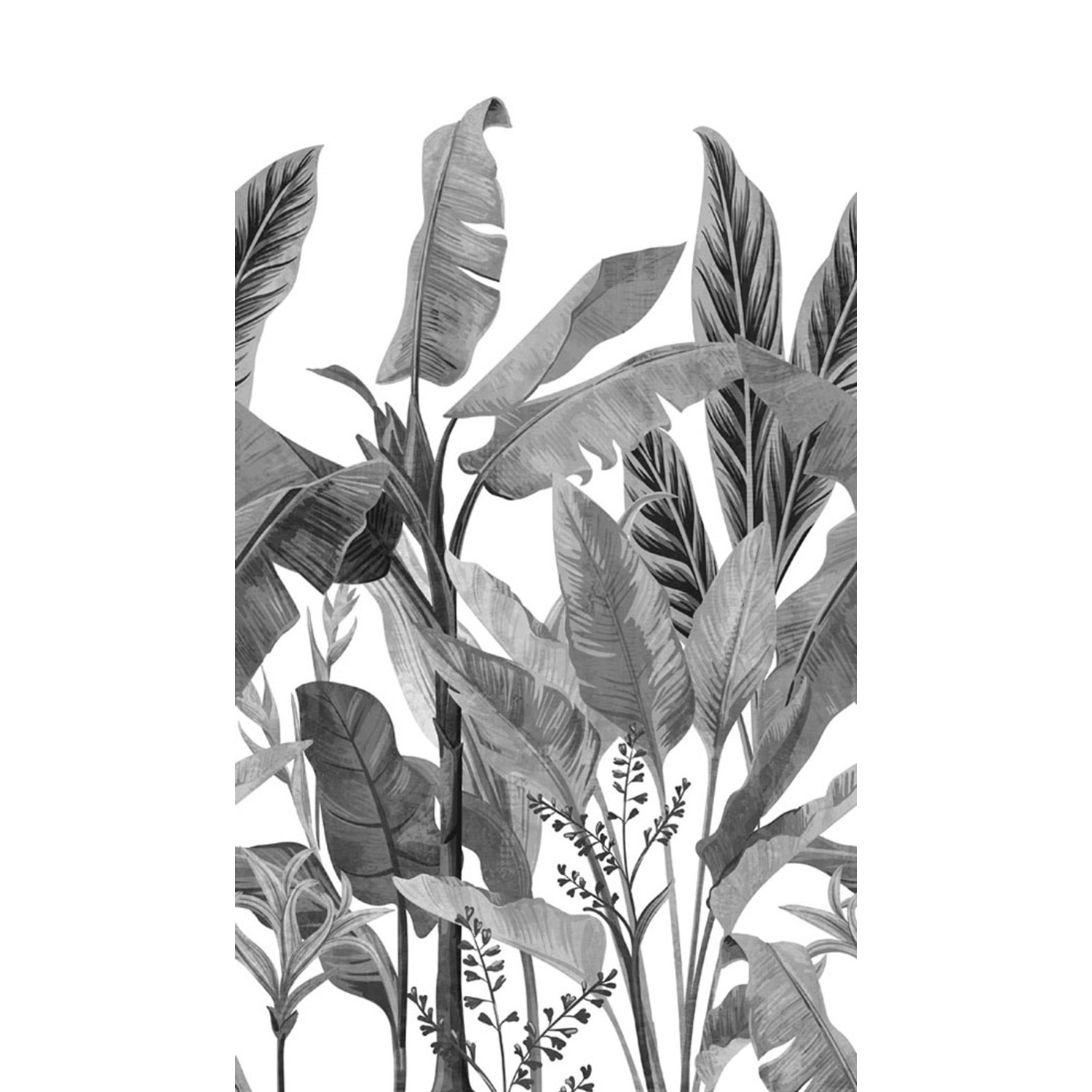 Tapeta panoramiczna winylowa na flizelinie GRAPHIC PALMS 159 x 280 cm