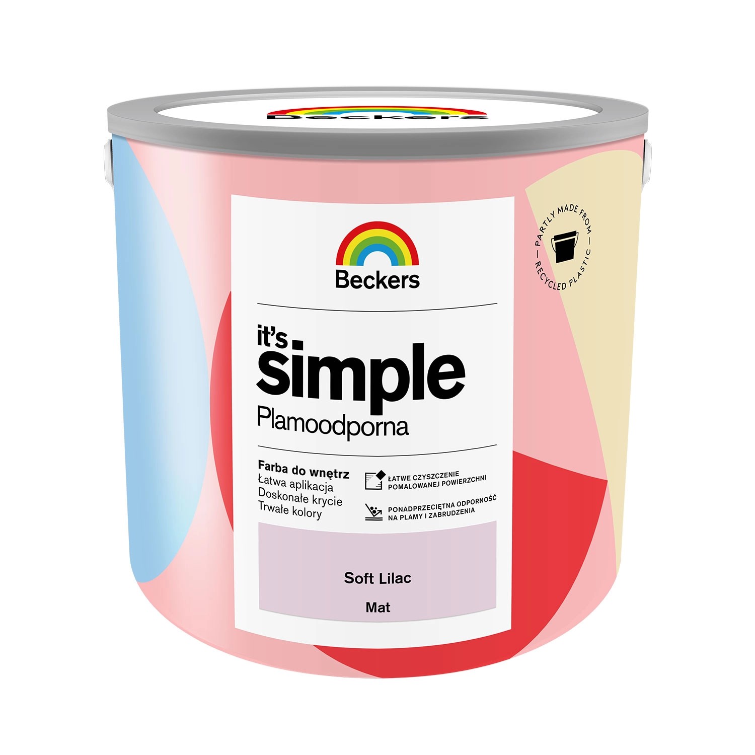Farba Beckers It's Simple Soft Lilac 2,5l