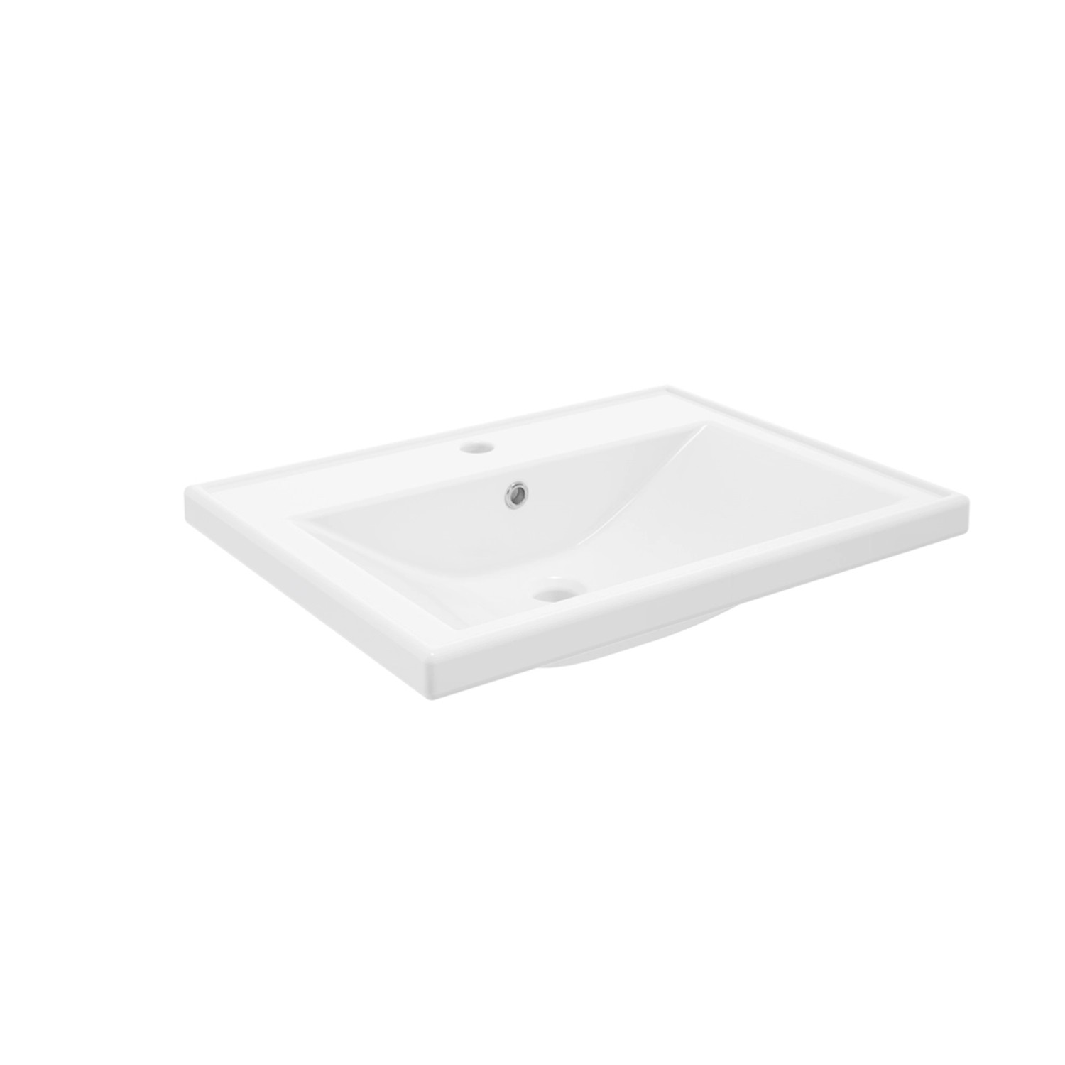 Deftrans Umywalka ceramiczna Space 60 cm