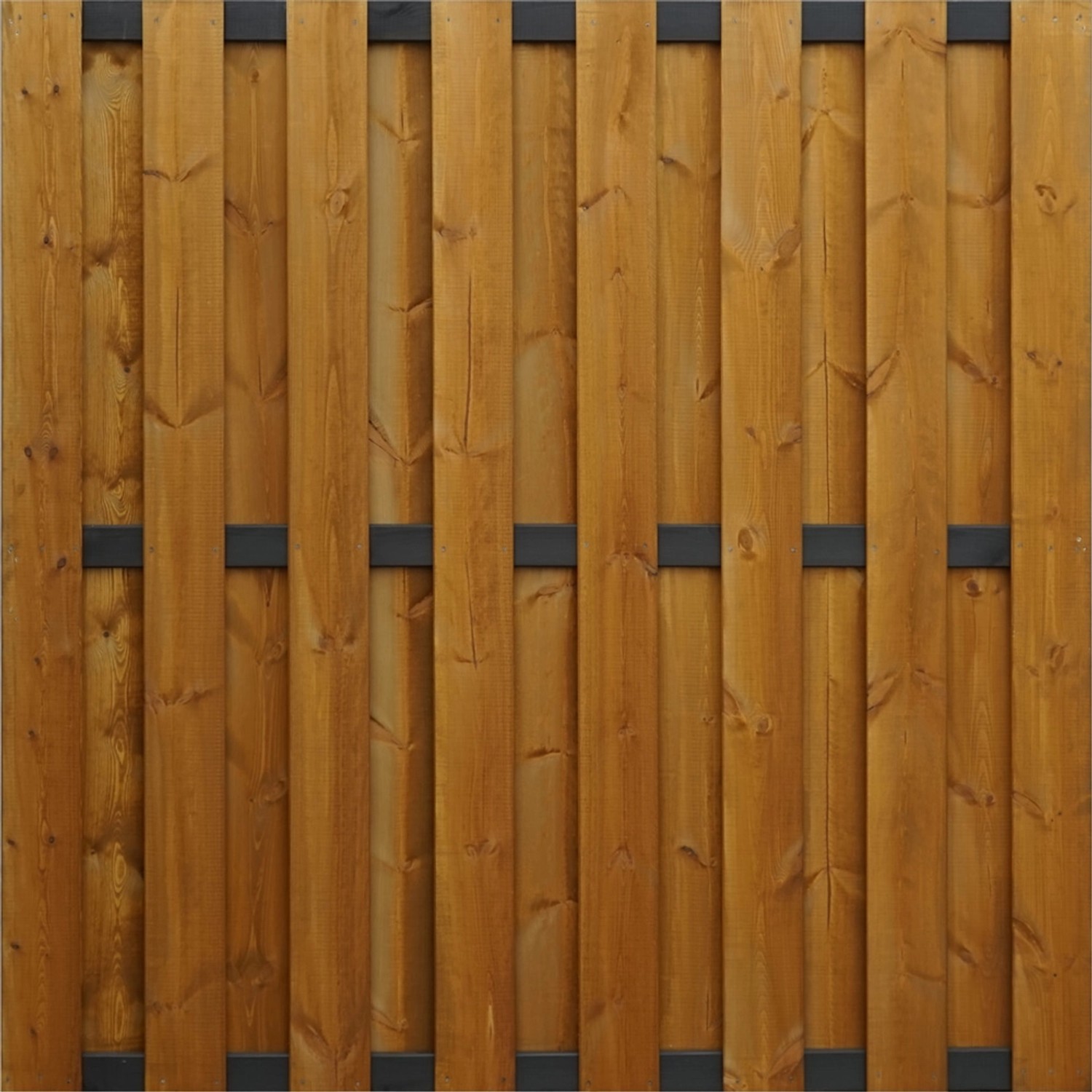 Sobex Płot szczelny Aron złoty dąb/antracyt - 180 x 180 cm