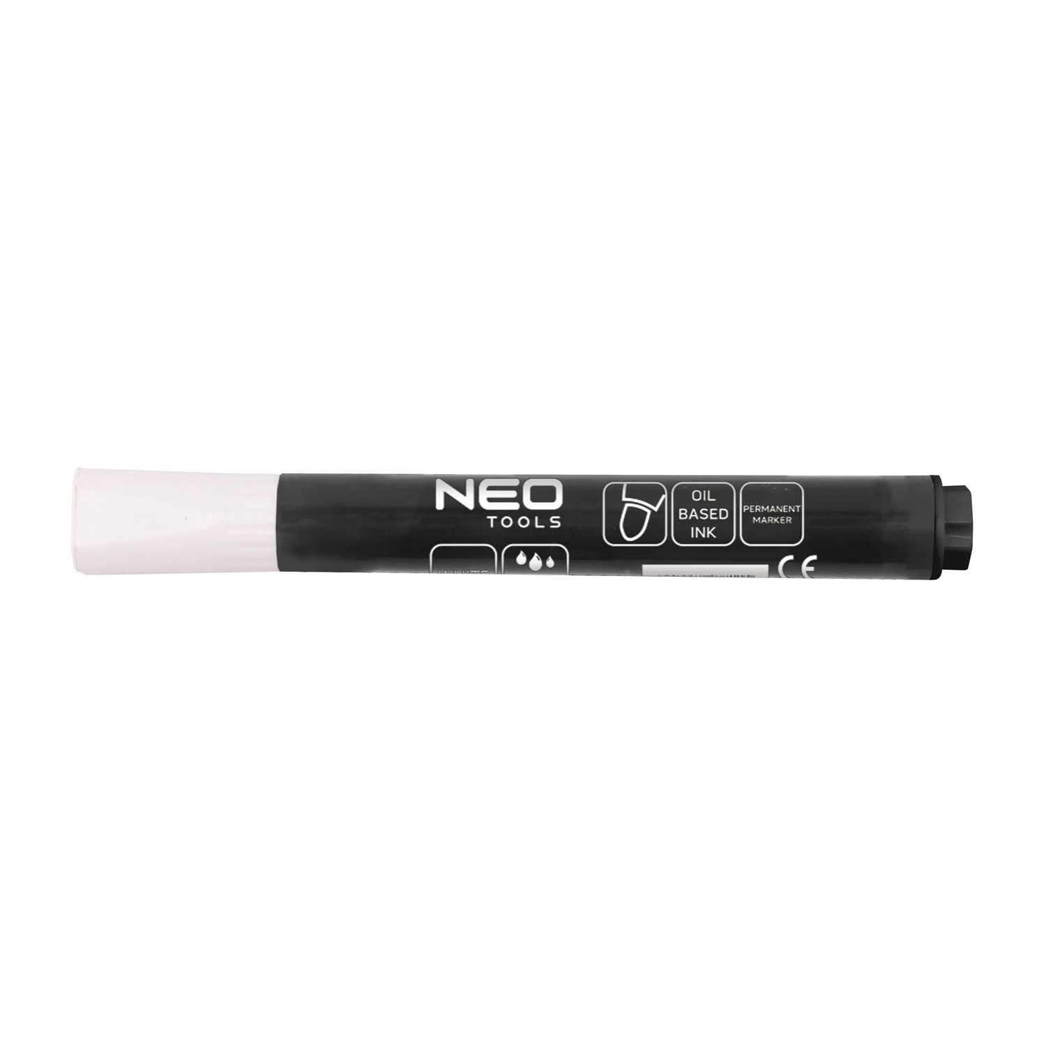 Neo Tools Marker budowlany biały pernamentny olejowy
