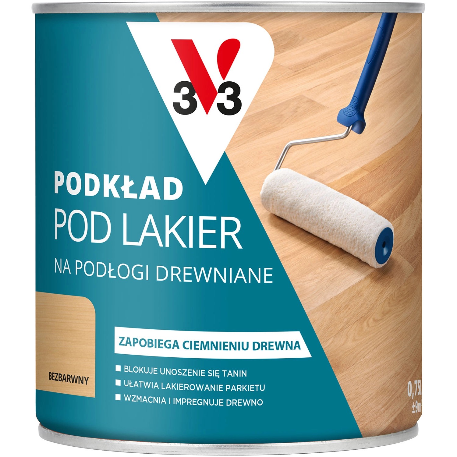 V33 Podkład pod lakier do parkietu 0,75L