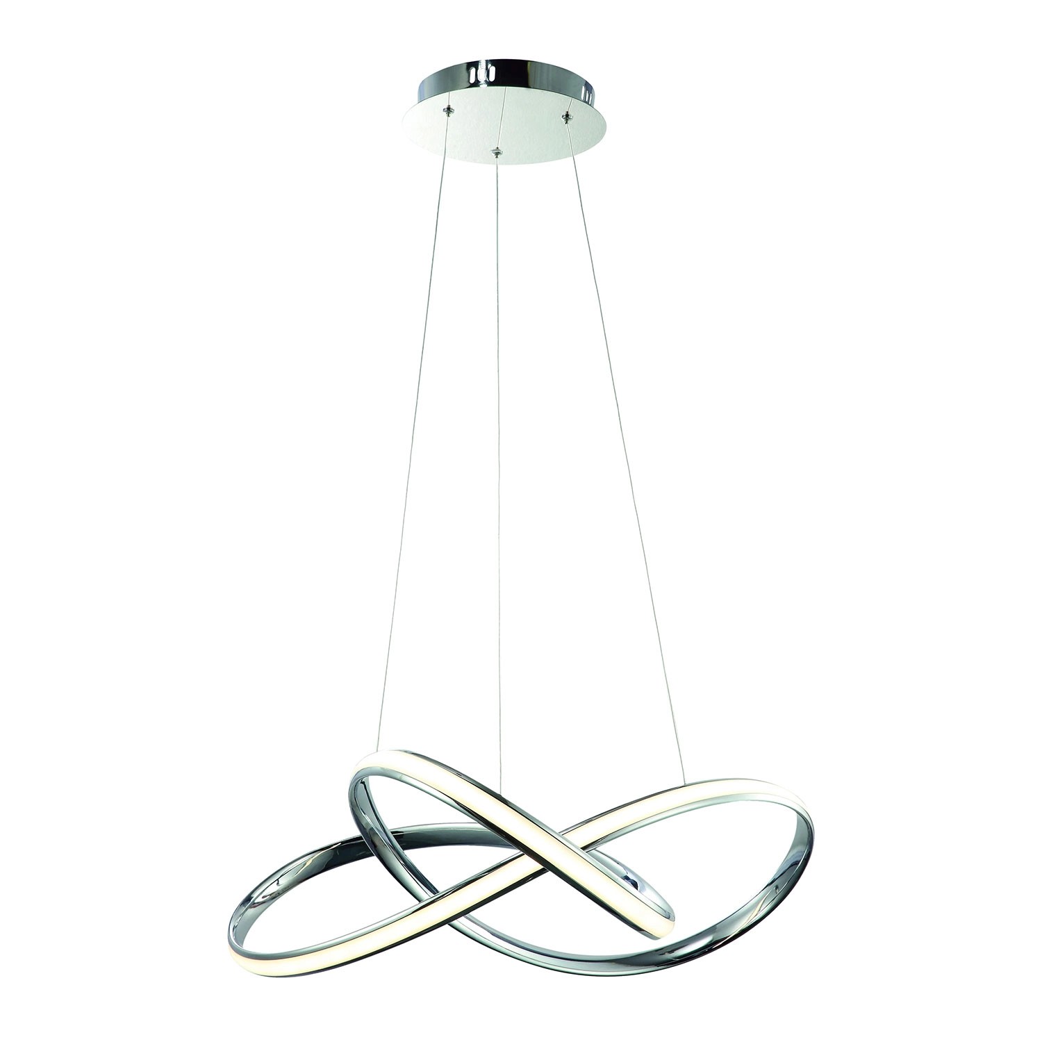 MiLAGRO Lampa wisząca LED Cappio 36W 4000K 2160lm chrom