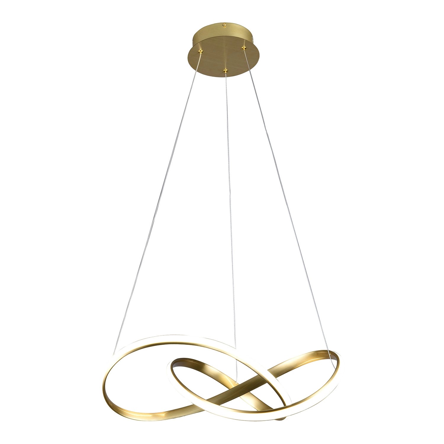 MiLAGRO Lampa wisząca LED Cappio 36W 4000K 2160lm złota