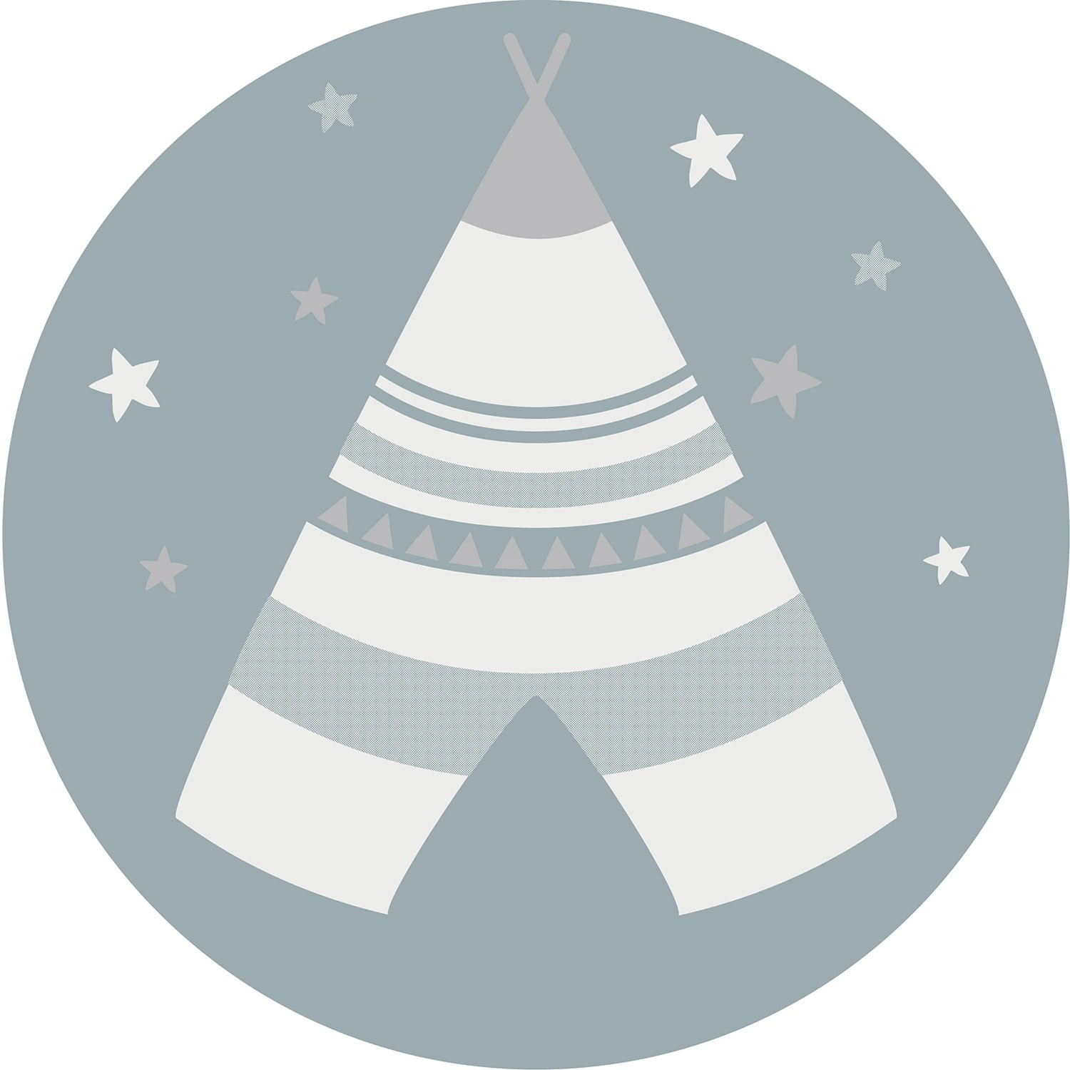 Dywan dziecięcy NICE Tipi śr. 100 cm