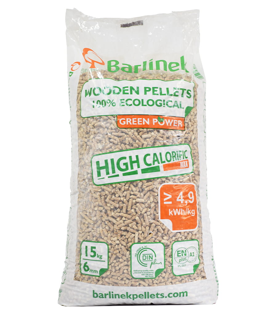 BARLINEK PELLET DREWNIANY 6MM 15KG