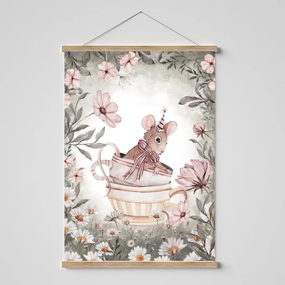 Plakat Myszka w Filiżance - Sam plakat A3