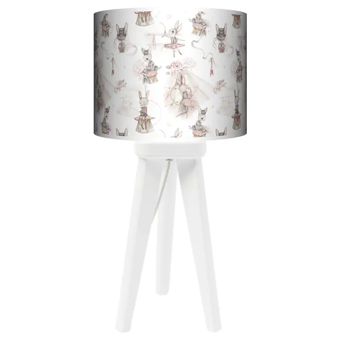 Lampa Trójnóg mała Ballerina - kolor podstawy do wyboru FL - wenge
