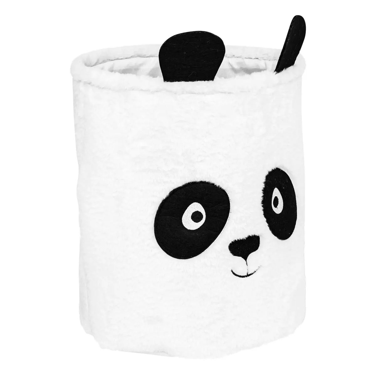 Kosz na zabawki "Andy" panda czarno-biały 35x40cm DB