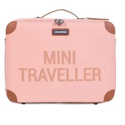 Childhome Walizka dziecięca Mini Traveller Różowa