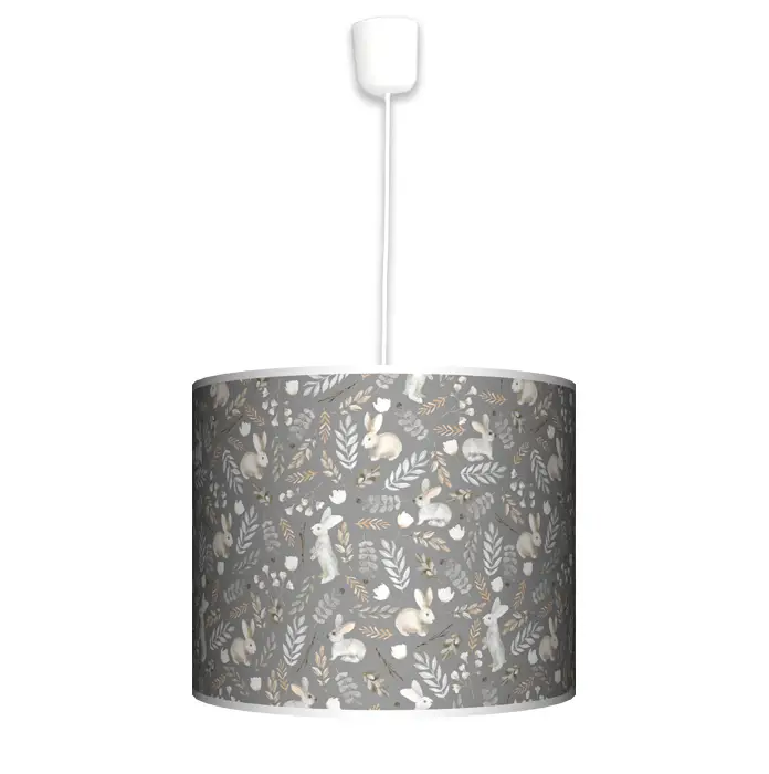 Lampa wisząca Grey Rabbits - rozmiar do wyboru FL - mała