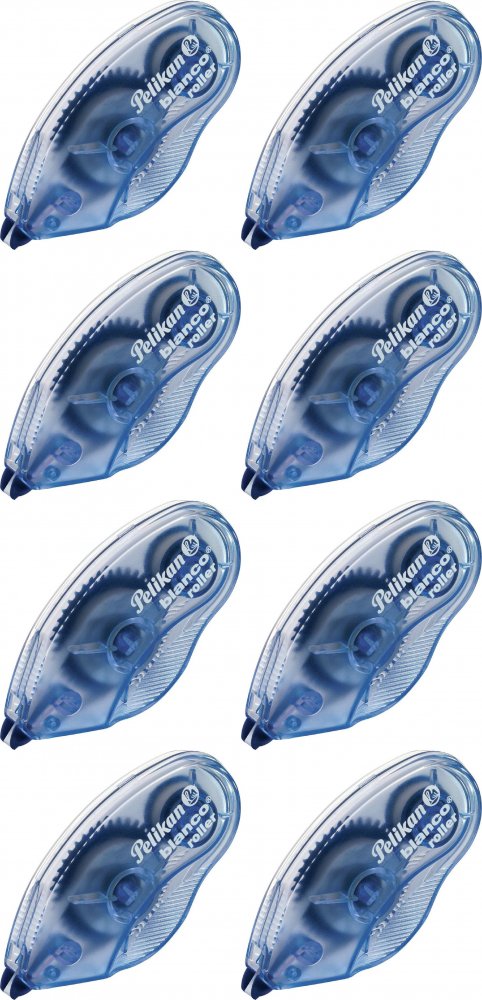 8x Korektor w taśmie Pelikan, Blanco Maxi Roller, 8.4mmx8.5m