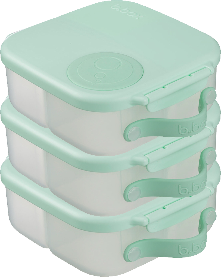 3x Mini lunchbox B.Box, 1l, Spearmint