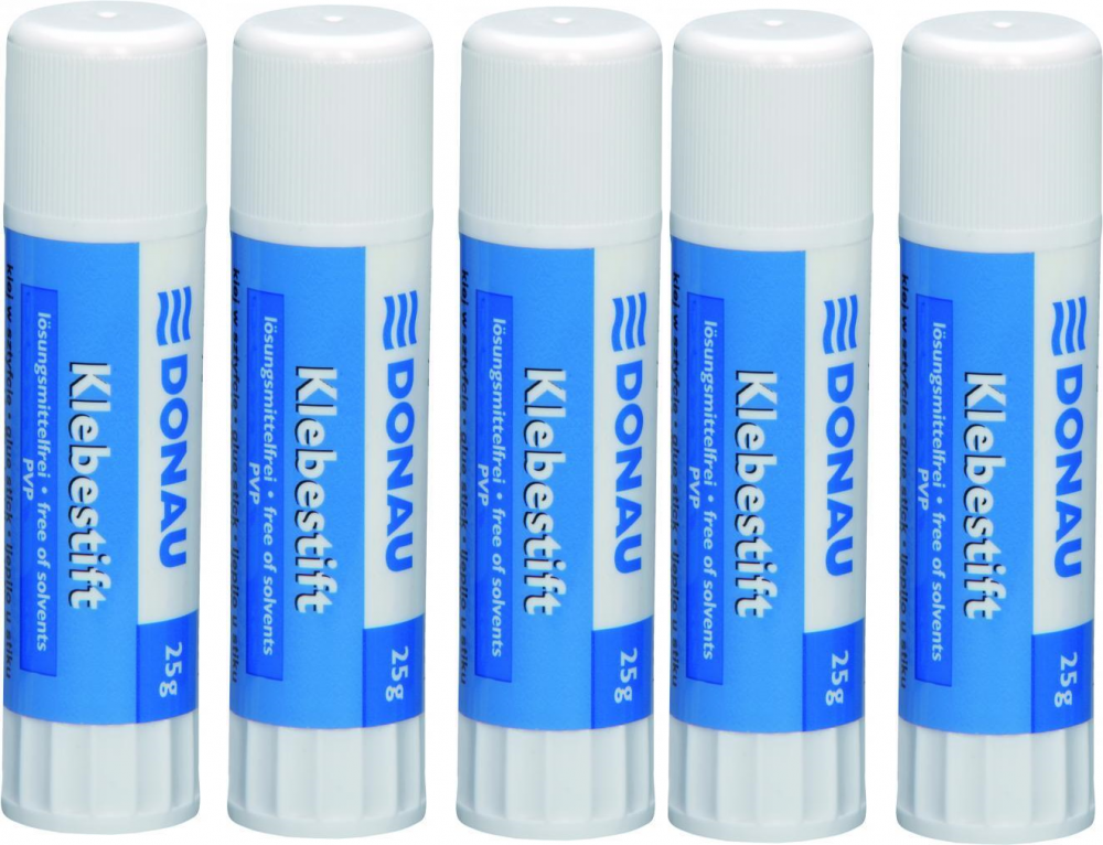 5x klej biurowy w sztyfcie Donau, 25g
