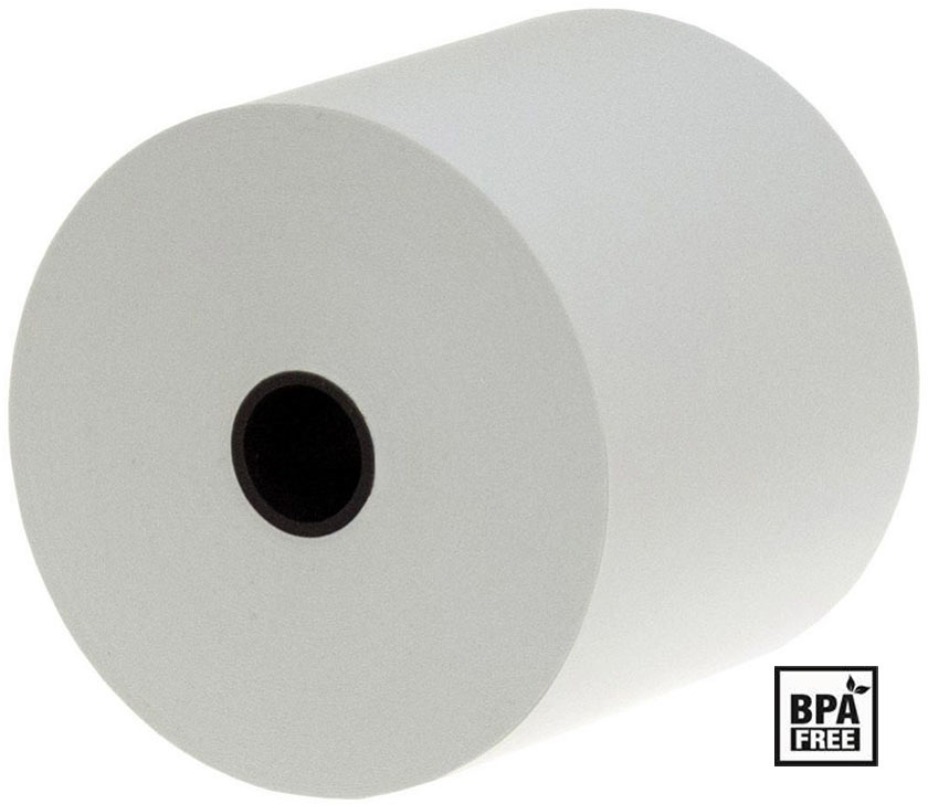 Rolka termiczna Emerson, BPA free, 80mm x 50m, 55+/- 6g/m2 48 sztuk, biały