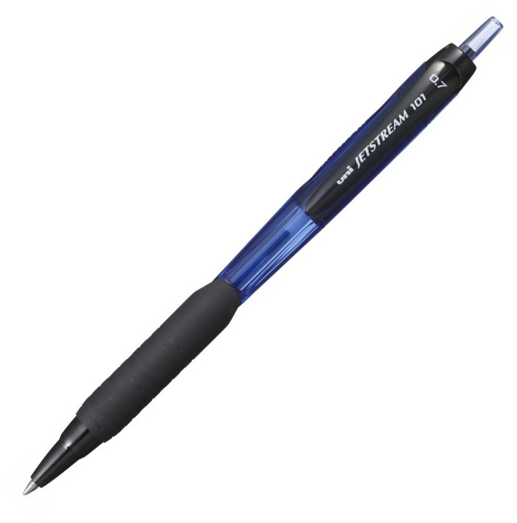 Długopis automatyczny Uni SXN-101 Jetstream, 0.7mm, niebieski
