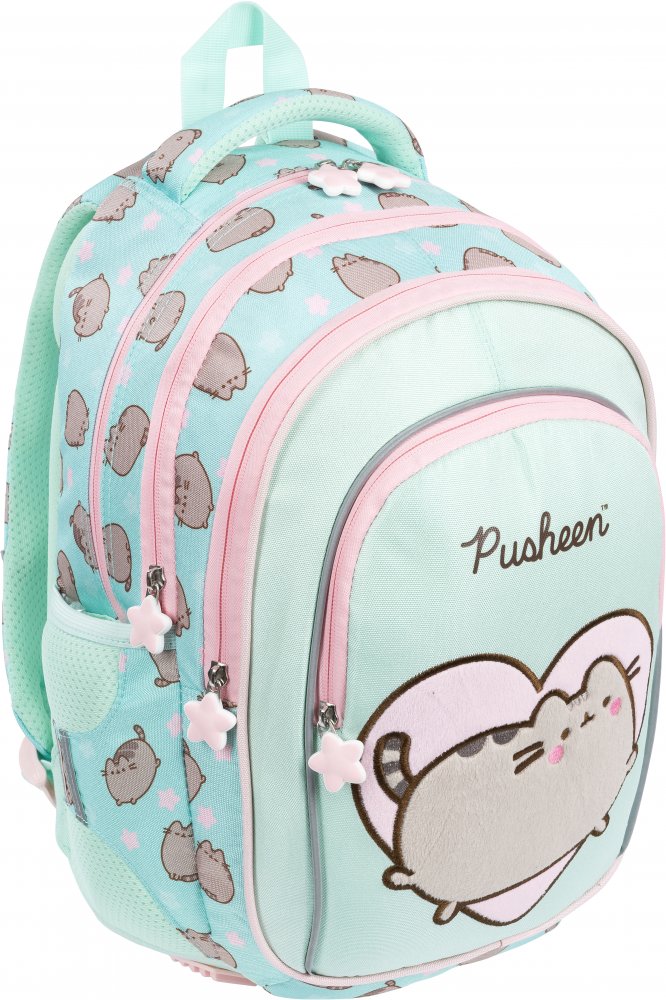 Plecak plecak 4 komorowy 16" BPL58 PUSHEEN MINT