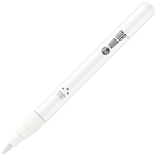 Marker olejowy MemoBe MM300, okrągła, 1-1.5mm, biały