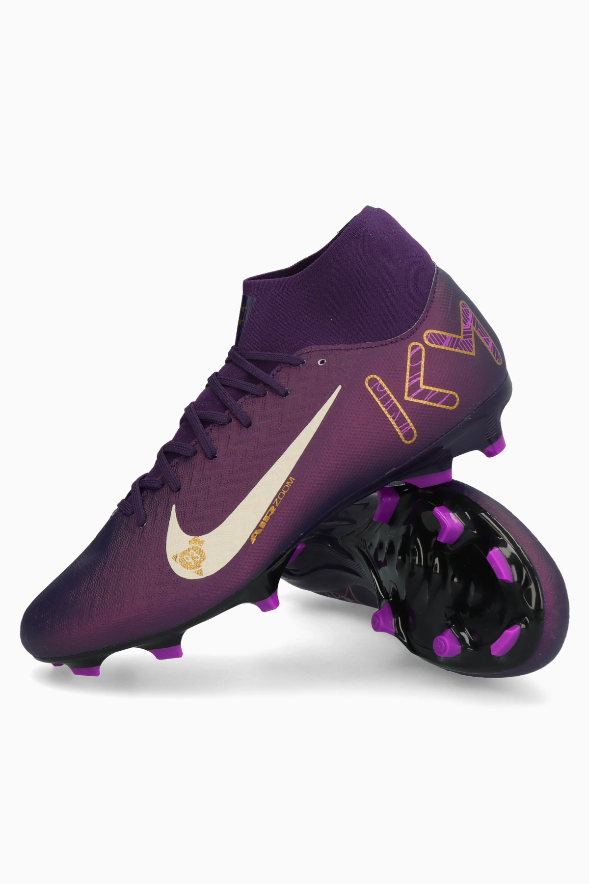 Korki Nike Zoom Mercurial Superfly 10 Academy Kylian Mbappé FG/MG - Fioletowy