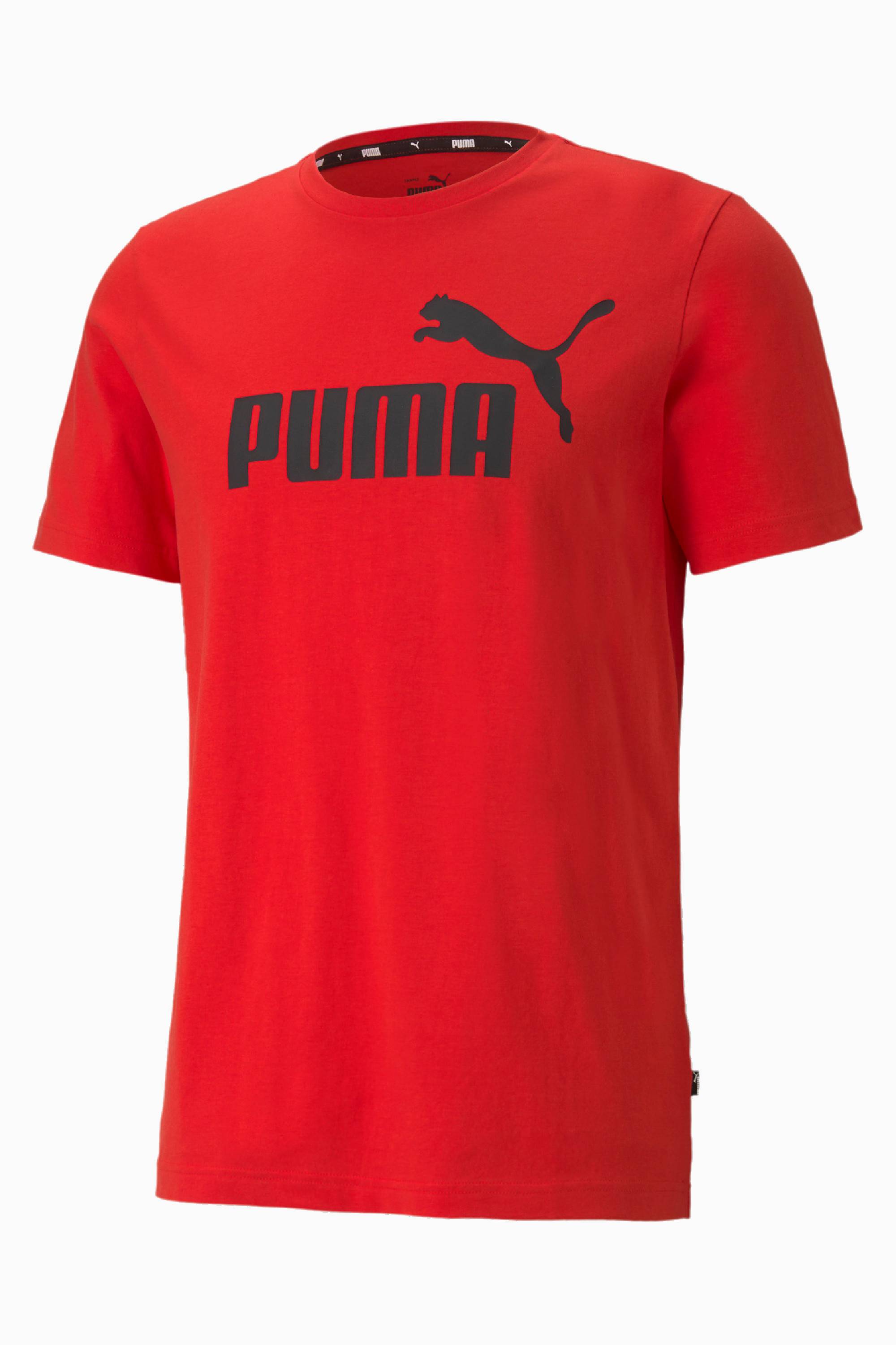 Koszulka Puma Essentials Logo - Czerwony