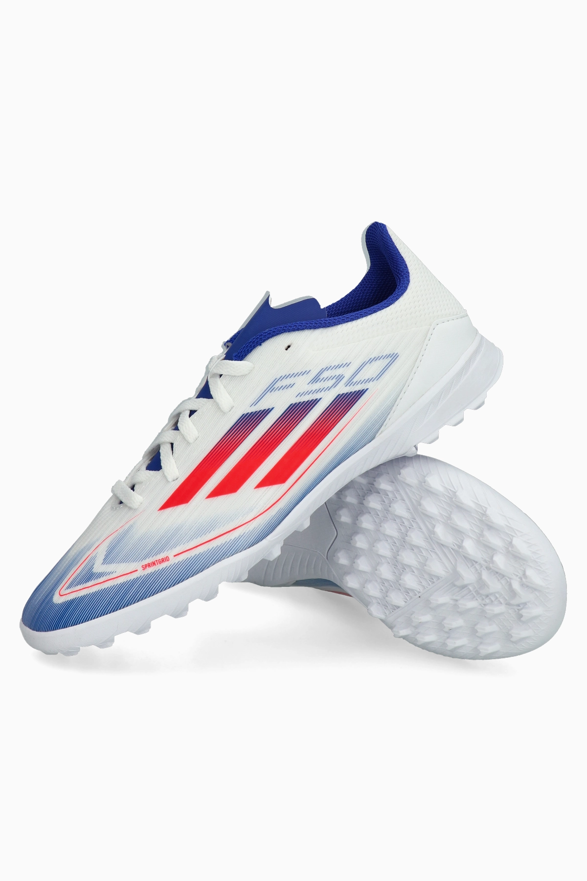Turfy adidas F50 League TF Junior - Biały