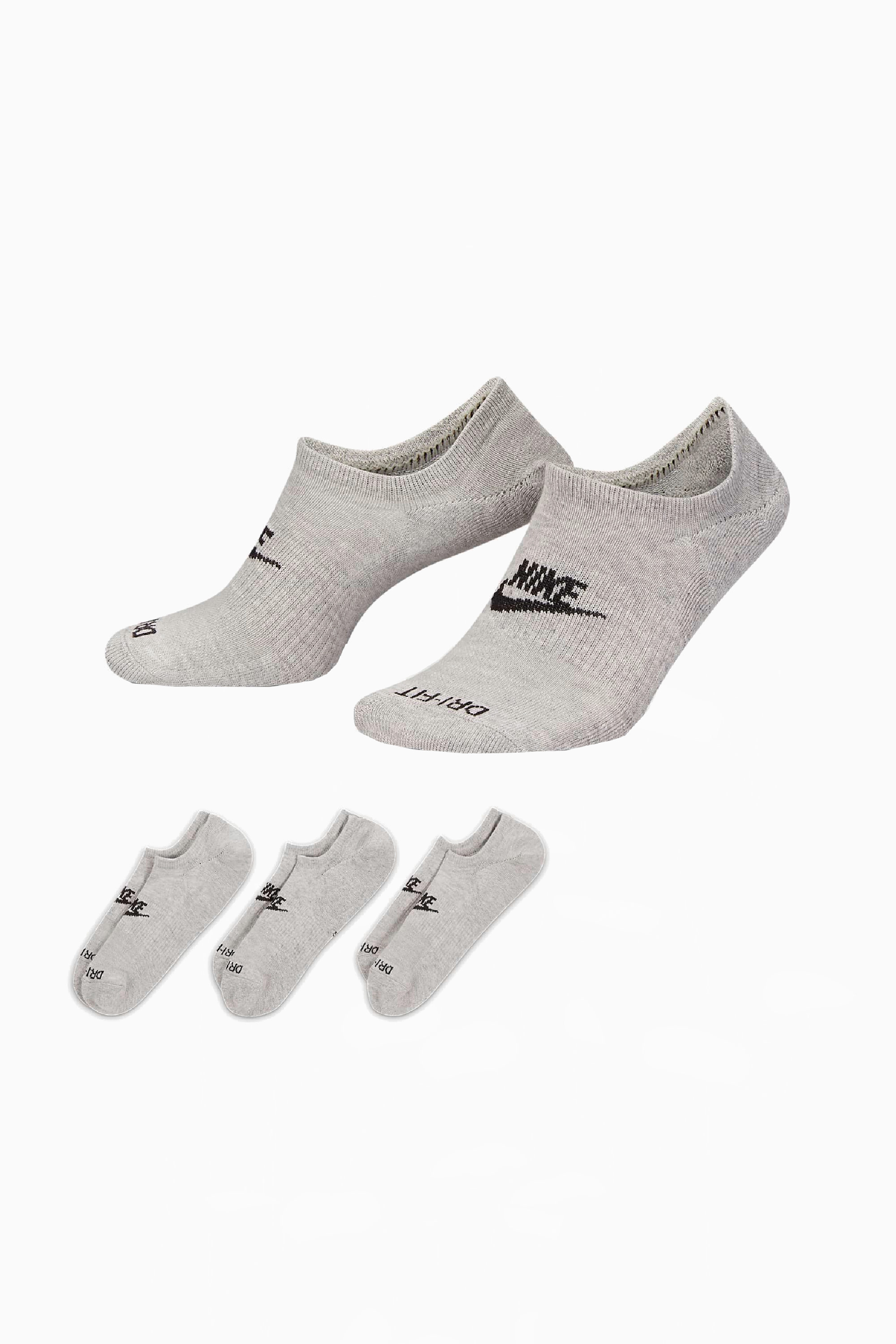 Skarpety Stopki Nike Everyday Plus Cushioned 3-Pack - Szary