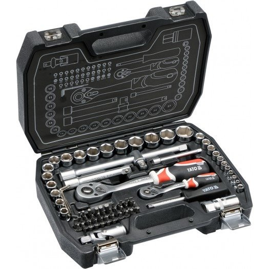 Komplet kluczy 1/2'' 72 elementów Yato